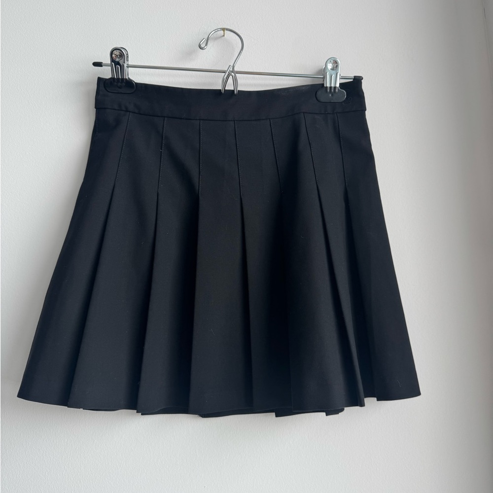 Aritzia Black Circle Skirt